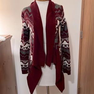 Charlotte Russe Aztec Cardigan